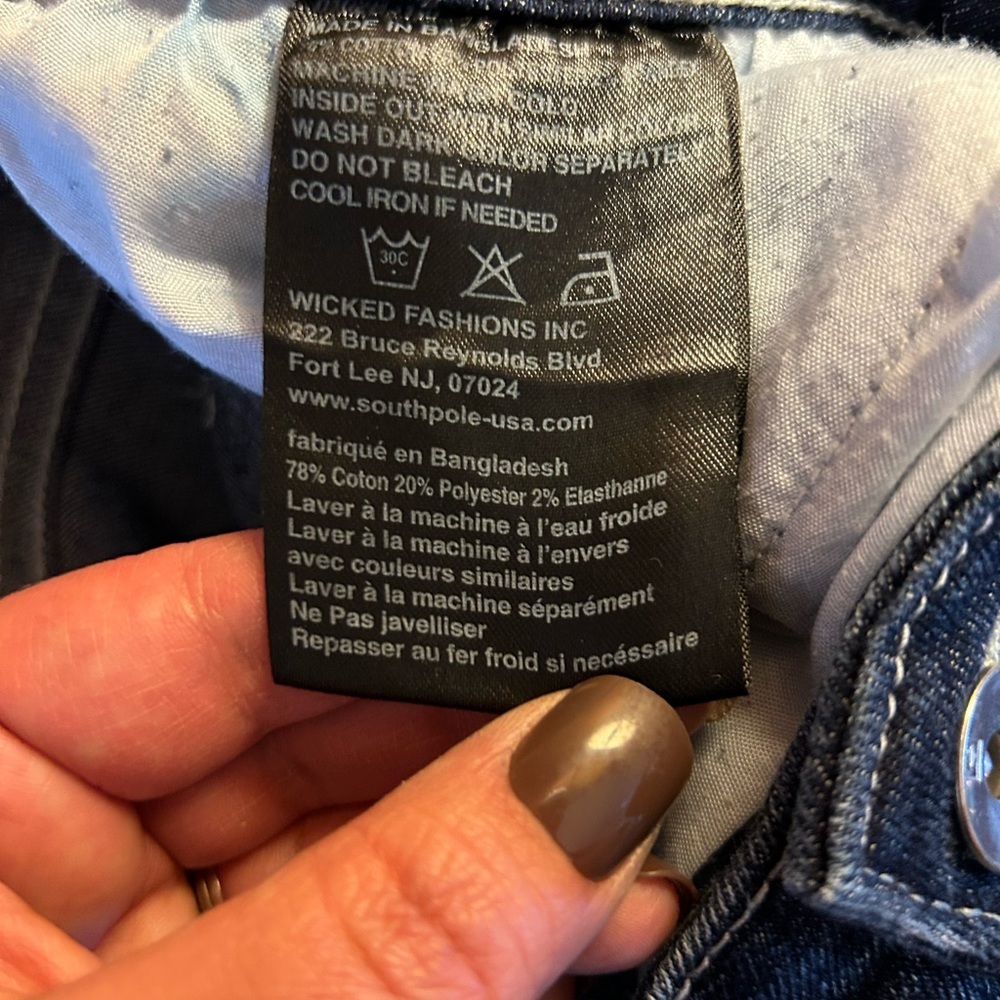 South Pole Skinny Men’s Sz 36/30 Jeans - Picture 2 of 12